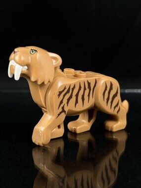 Lego Saber Tooth Tiger Figure From 60193 City Arctic Air Transport